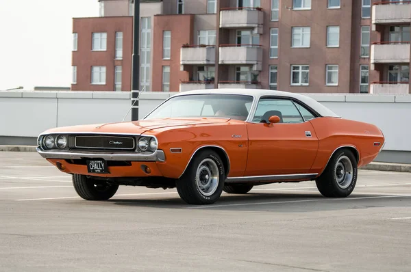 Muscle Car Dodge Challanger 1970 Stock Photo