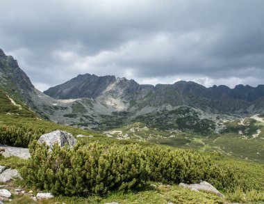 Dağların güzel manzarası