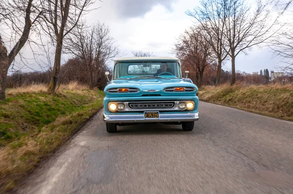 Vintage Ford Pickup Truk Pada Hari Yang Cerah Ford Ford — Stok Foto