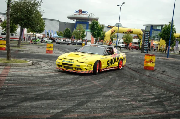 Drift Race Auto Actie — Stockfoto