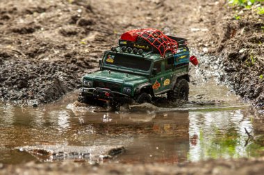 Ormanda araba gezintisi