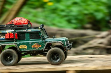 Ormanda araba gezintisi