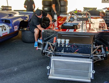 Klasik araba yarışı.