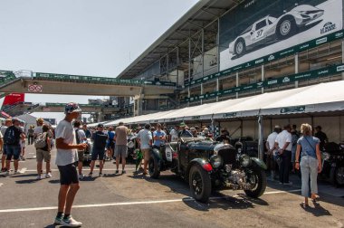 Barselona, İspanya - Haziran 31, 2017: Barselona Pisti de Catalunya Grand Prix. katalunya 2019