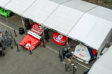 Klasik araba yarışı.