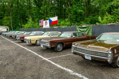 Amerikan arabası, Amerikan ulusal arabalarının görüntüsü.