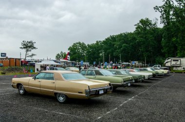 Amerika Birleşik Devletleri, Oregon, Portland 'daki 19. Yüzyıl Ulusal Parkı' nda sergileniyor.