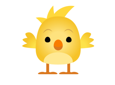 İzole edilmiş sarı civciv gözü ve turuncu ay manzarası