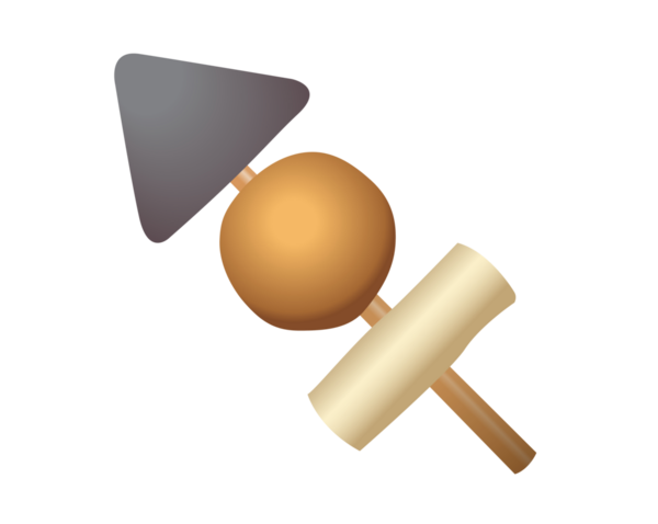 Balık köftesi, tofu ve konnyaku ile yapılan geleneksel Japon kışı oden yemek ikonu.