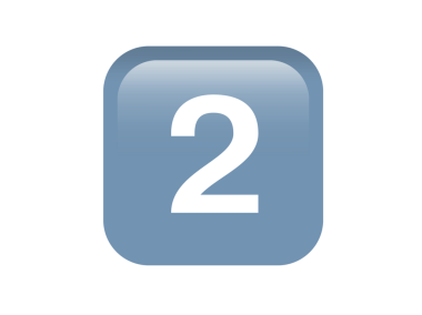 İzole edilmiş parlak ve pürüzsüz eğimli mavi tuş başlığı beyaz basamaklı köşeli iki simge düğmesi