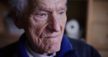 Lonely Senior Man Aged Retired Elderly Man