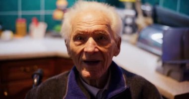 Lonely Senior Man Aged Retired Elderly Man