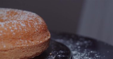 Taze pişmiş meyveli kekin Yakın Çekimi