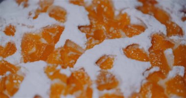 Taze pişmiş meyveli kekin Yakın Çekimi