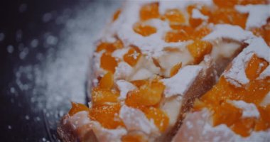 Taze pişmiş meyveli kekin Yakın Çekimi