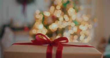 Noel Dekorasyonları Görünümü Noel Arkaplanı Xmas Hediyesi