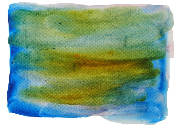 Padrão Fundo Textura Abstrato Azul Com Fluxo Cor Amarela Verde — Fotografia de Stock