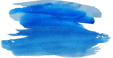 Soyut arkaplan ve desen deseni mavi ve yeşil renk akışı beyaz arkaplan üzerinde izole, illüstrasyon suluboya el çizimi ve kağıt üzerine boyanmış