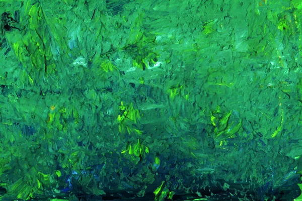 Bleu Foncé Vert Rugueux Fond Peinture Abstrait — Image vectorielle