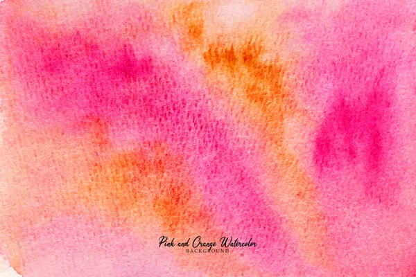 watercolor pink, red, orange and purple abstract design element. colorful bright illustration for background