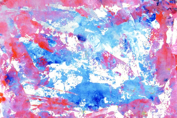 Fond Peinture Abstraite Moderne Bleu Rose — Image vectorielle