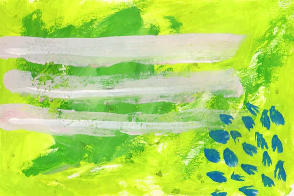 Ästhetische Grüne Abstrakte Malerei Hintergrund — Stockvektor