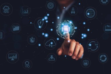 Dijital dönüşüm yönetimi büyük veri bulutu yönetim veri iletişimi ve iş süreci stratejileri müşteri hizmeti bulut hesaplama İnternet