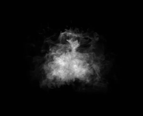 Primer Plano Vapor Smog Blanco Abstracto Que Eleva Por Encima —  Fotos de Stock