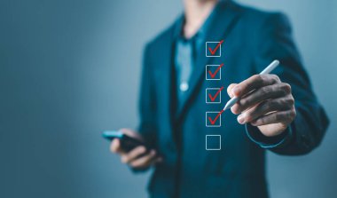 İnceleme ögesinde kontrol işaretini işaretleyin ve seçenek kontrol formunda işaretleme işaretini işaretleyin. Belgeler listesinde görev denetimi kavramı, kontrol listesi, süreç düzeni, ayrıntılı iş doğrulama görevi