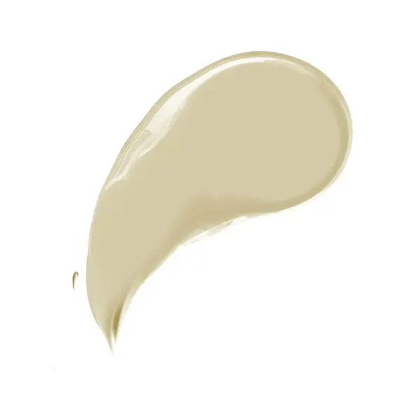 Amostra Manchas Batom Isolada Fundo Branco Textura Maquiagem Amarela Cor Fotos De Bancos De Imagens