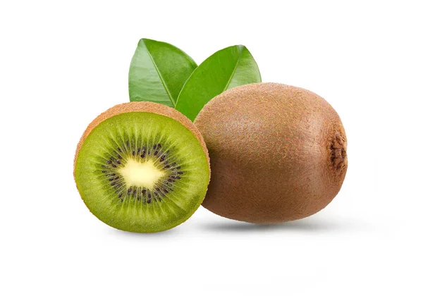 Kiwi Frutas Isoladas Sobre Fundo Branco Fotos De Bancos De Imagens