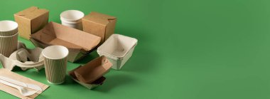 Paketleme kavramı - kağıt sanatı paketleme seçimi, kopyalama alanı