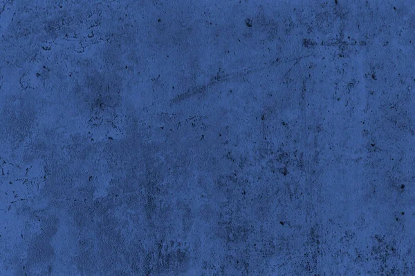 Texture of blue decorative plaster or concrete. Abstract grunge background for design.
