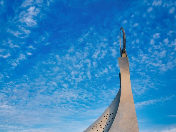Uzbekistan Tashkent January 2023 Monument Independence Form Stele Humo Bird — 스톡 사진
