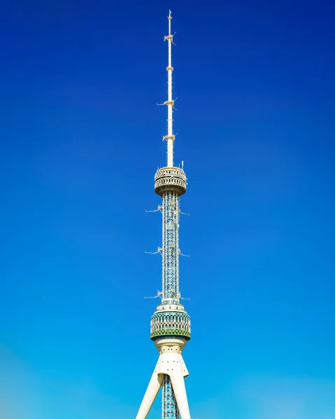 Tashkent Television Tower Uzbekistan Blue Sky Background —  Fotos de Stock