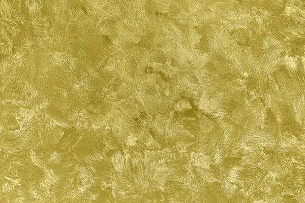 Textura Gesso Decorativo Dourado Concreto Fundo Grunge Ouro Abstrato Para — Fotografia de Stock