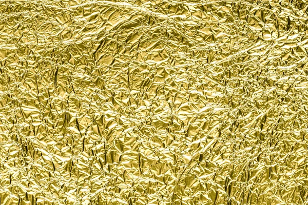 Textura Lámina Dorada Arrugada Negro Abstracto Oro Para Diseño — Foto de Stock