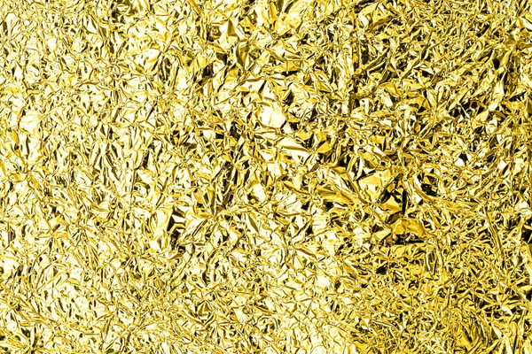 Struktura Zmačkaného Zlatého Křídláku Zlatá Abstraktní Tabule Pro Design — Stock fotografie