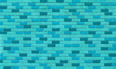 Texture of a wall covered with decorative brick-like tiles. Abstract background for design.