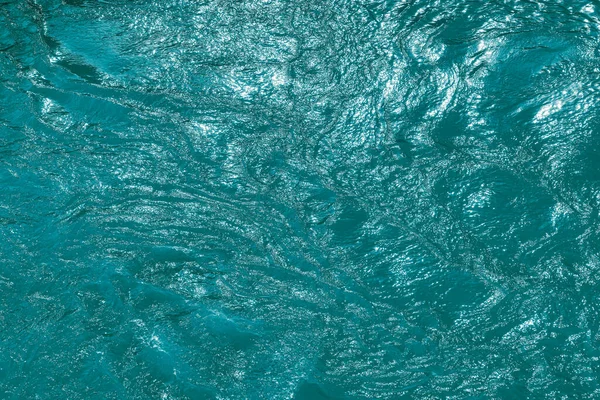 Texture Waves Blue Color Fast Flowing Water River Abstract Nature — 스톡 사진