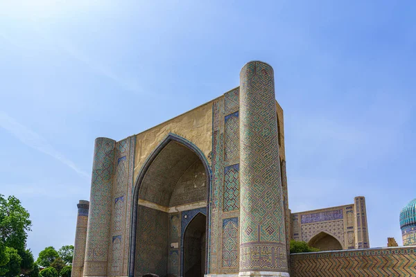 Bibi Khanym Mosque Daytime Samarkand Uzbekistan — Stock Photo, Image