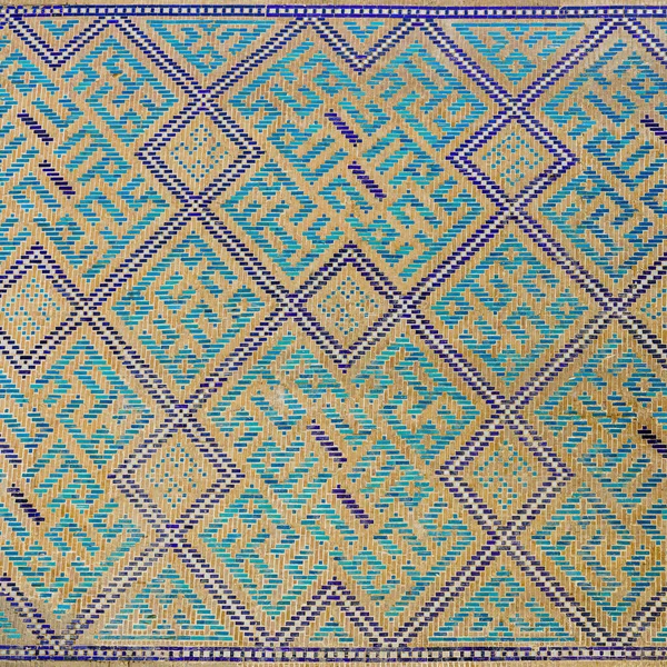 Geometric Traditional Islamic Ornament Fragment Ceramic Mosaic Abstract Background — Φωτογραφία Αρχείου