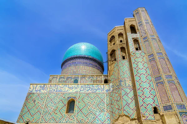 Mezquita Bibi Khanym Día Samarcanda Uzbekistán — Foto de Stock