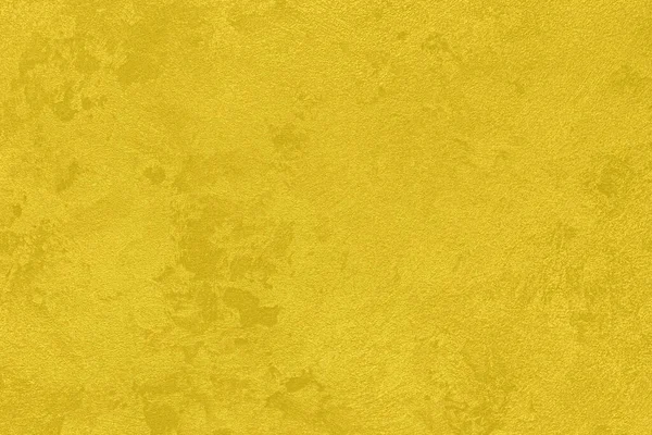 金黄色装饰石膏或混凝土的纹理 摘要黄金磨擦背景设计 — 图库照片