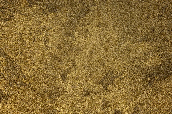 Textura Yeso Decorativo Dorado Hormigón Fondo Grunge Oro Abstracto Para — Foto de Stock