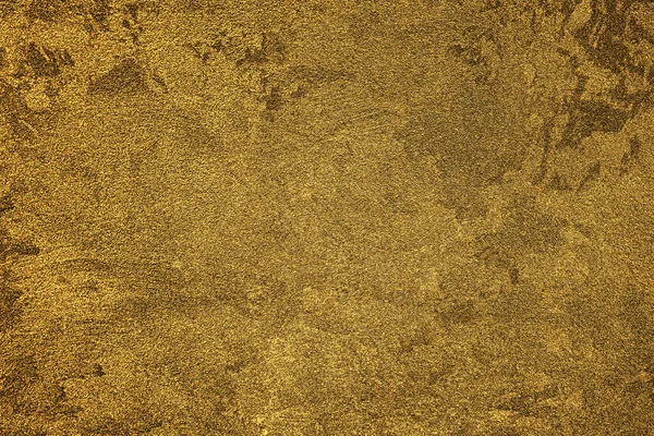 Altın Dekoratif Alçı Beton Dokusu Tasarım Için Soyut Altın Grunge — Stok fotoğraf