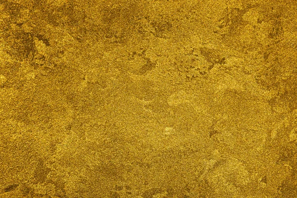 Texture Intonaco Decorativo Dorato Cemento Astratto Sfondo Grunge Oro Design — Foto Stock