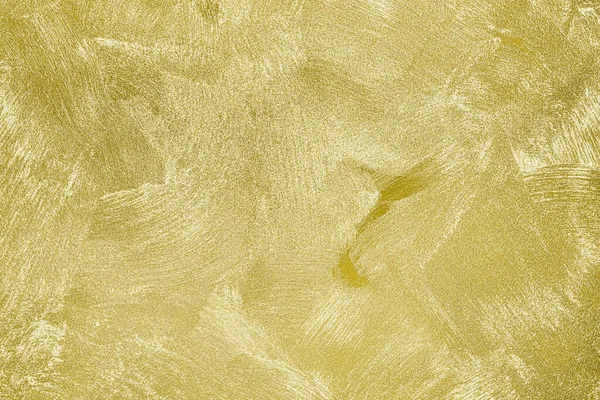Textur Aus Goldenem Zierputz Oder Beton Abstrakter Gold Grunge Hintergrund — Stockfoto