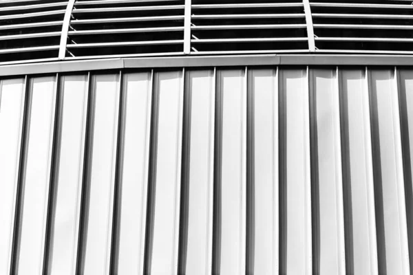 金属アルミパネルからの建物のクラッディングの質感 デザインの要約 — ストック写真