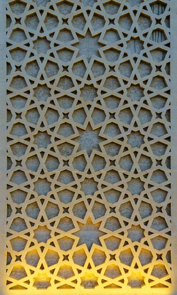 Geometrische Traditionele Islamitische Ornament Fragment Van Een Mozaïek Abstracte Achtergrond — Stockfoto